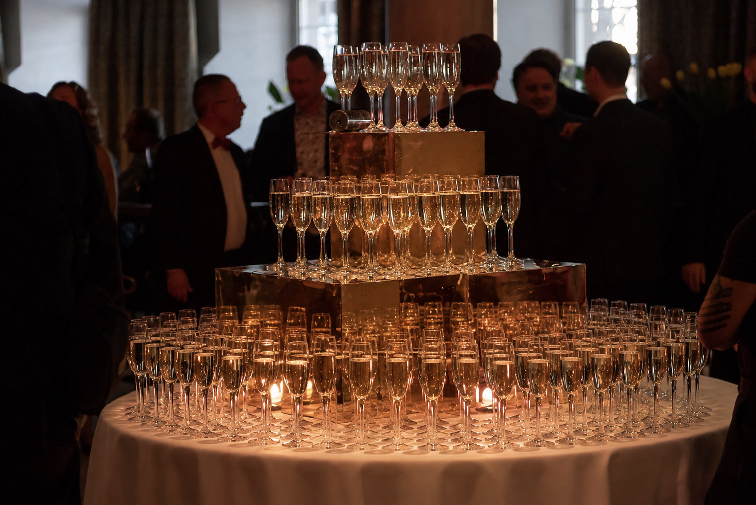 Event med mingel och drinkar på SQ Bar och Restaurang 